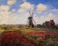 Field of Tulips in Holland Claude Monet
